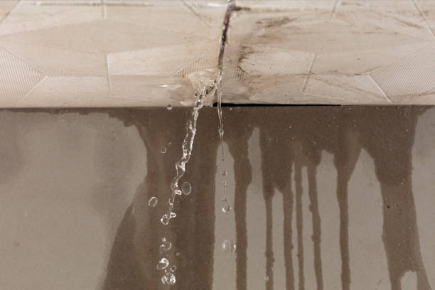 Professional Sewage Cleanup technician working in Altamont, OR